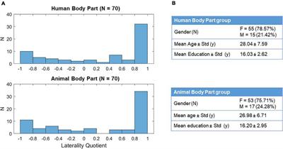 Exploring the Interaction Between Handedness and Body Parts Ownership by Means of the Implicit Association Test